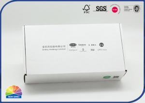 China 250 Gsm Green Kraft Paper Corrugated Mailer Box Logo Customized on sale