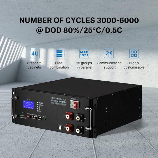 Factory price 51.2v 50ah lifepo4 home energy storage system solar lithium battery prismatic lithium-ion battery