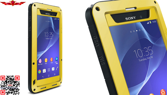 Aluminum Dirtproof/Shockproof/Waterproof Case For Sony Xperia Z2 Multi Color Gift Box Yes