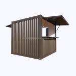 Modern Design Sandwich Panel Flat Pack Container Mobile Modular Shipping