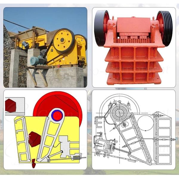 Energy Efficiency Jaw Crusher Machine 1020mm 5-800t/H Large Throughput