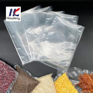 China 60UM*120*200MM Vacuum Seal Food Storage Bags Plastic Packaging on sale