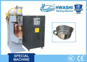 China HWASHI WL-C-12K Stainless Steel  Cookware Pan handle / Ear Spot Welding Machine on sale