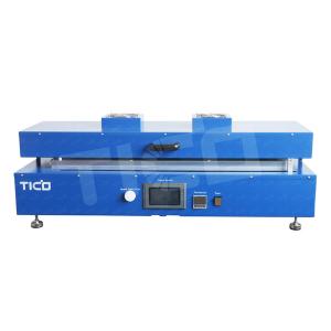 China 220V Battery Vacuum Film Coater Top Heating Tape Casting Equipment 800mm Adjustable wholesale