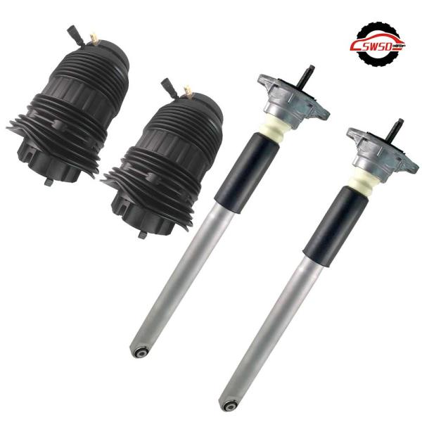 Pair Rear Air Suspension Spring Bag Repair Kit For Porsche Panamera 97033353317