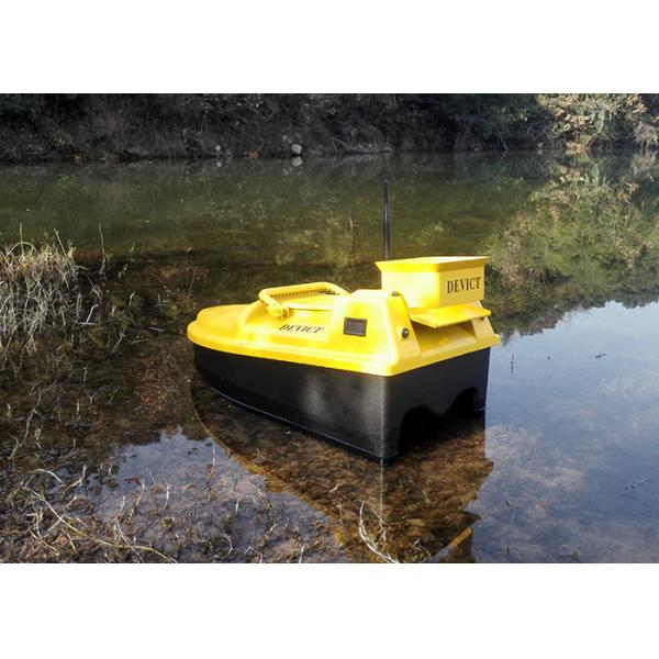 DEVC-103 yellow Wireless fish finder for bait boat ABS engineering plastic Material