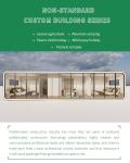 Office Tiny House On Wheels Trailer With 3D Model Design Prefabricated