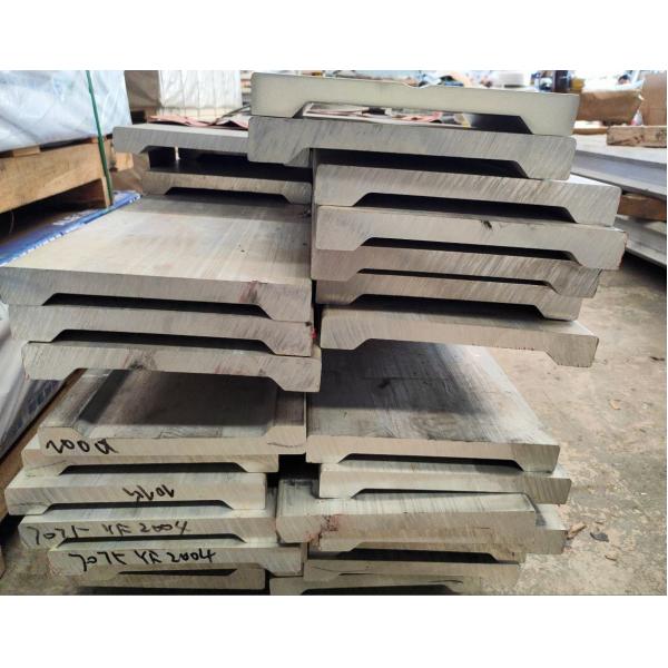 Quality High Strength 7075 Extruded Aluminum Plate 280mm Wide Cradle Plate for sale
