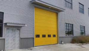 China Automatic Insulated Sectional Doors sandwich Industrial Factory Door Customized wholesale