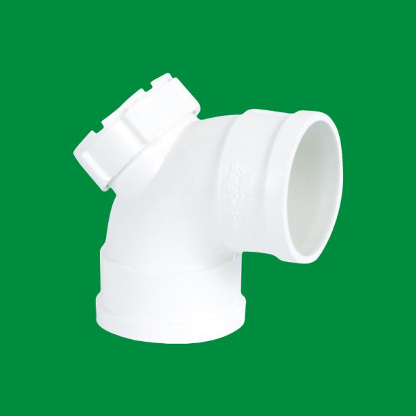 Hot Sale Residential Building PVC Pipe Fittings Dn75x50mm Pipe Tee Impact Resistant