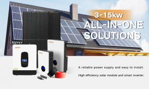 China Customized 400w Home Solar Panel Power System with 5.5Kw Solar Inverter wholesale