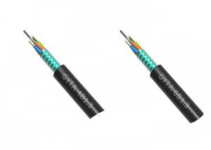 China Outdoor Direct Buried Fiber Optic Cable With 12 32 Core GYTA Glass Fiber Optic Cable wholesale