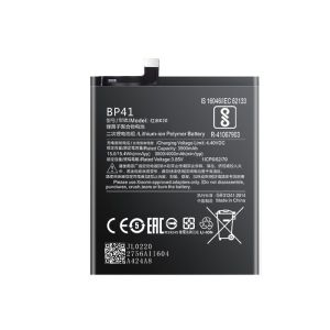 China Black 3900mah Redmi Note 9T Battery / Xiaomi BP41 Battery Rechargeable wholesale