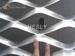 Aluminium Expanded Metal for Airchitectural Decorative Mesh Facade, Fluorocarbon