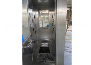 China High Efficiency H13 Filter Air Shower Room With Shoe Clean Machine For Food Factory wholesale