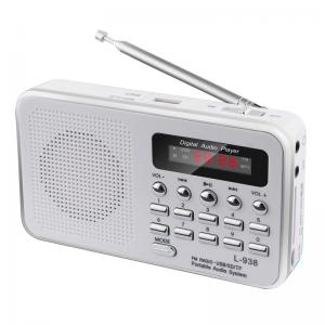 China Universal FM AM Portable Radio Player White Color Battery Operated on sale