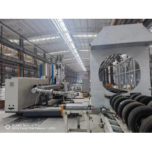 China Polyurethane Spraying Foam Pre Insulated Steel Pipe Machine 6-12m wholesale