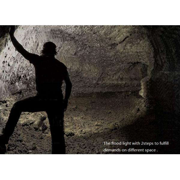 Emergency Battery Operated Work Light , 2.5W Yellow Portable High Power LED Flood Light