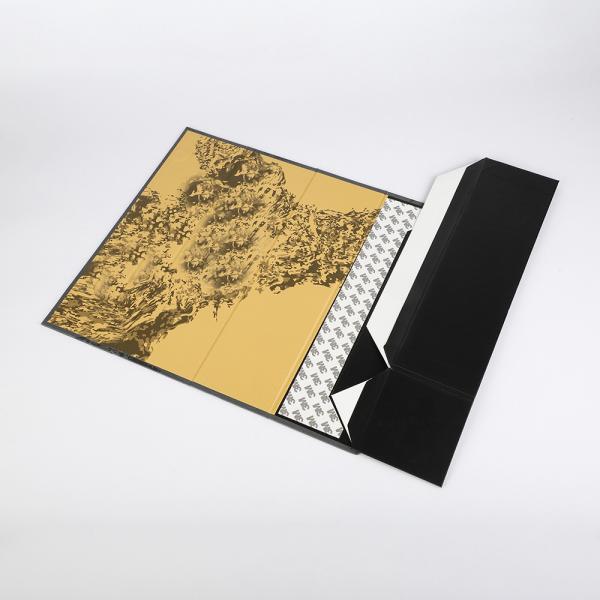 wine champagne Bottle Gift Box flap Cardboard Magnetic Closure Rigid Flat Pack whisky brandy box