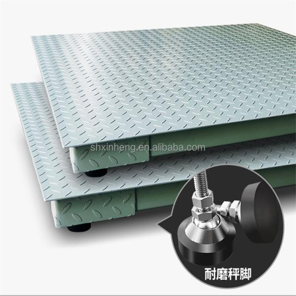 40mm digit height weight scale 1t digital electrical floor scale with rs232