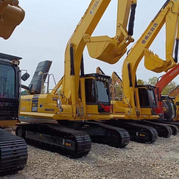 Japan 22ton Komatsu PC220 PC200 Excavator with 1.2M³ Bucket Capacity Ready to Ship