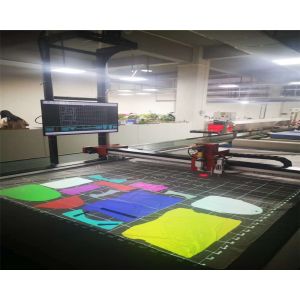 2500*1600mm Cutting Scope Single Layer Cutting Bed CNC Lathe Digital Cutter for