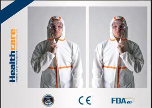 China Lightweight Disposable Protective Coveralls Custom Size With Hood For Painters wholesale