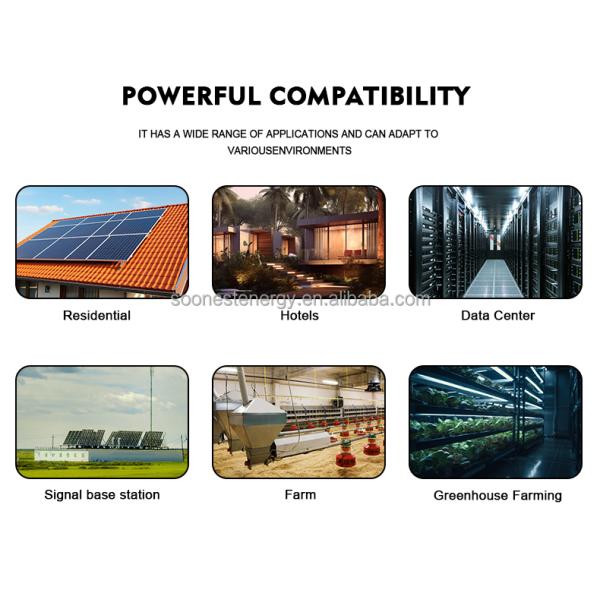 Wall-Mounted 100Ah Lithium Battery 100Ah 200Ah Lithium Ion Battery Solar System Hybrid Solar Inverter 10Kw With Lithium Battery