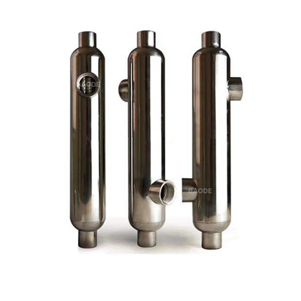 Quality Factory wholesale stainless steel shell and tube pool heat exchanger water cooler heat exchanger for swimming pool for sale