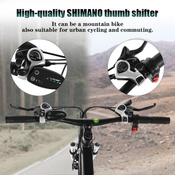 Light Green Thailand Electric City Bike 16.5AH Lithium Battery 250w