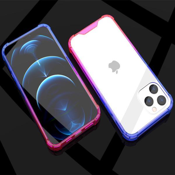 TPU Acrylic Protective Hybrid Shockproof Hard Case Scratch Resistant Gradient Color