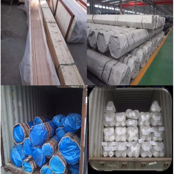 Copper pipes packaging for export