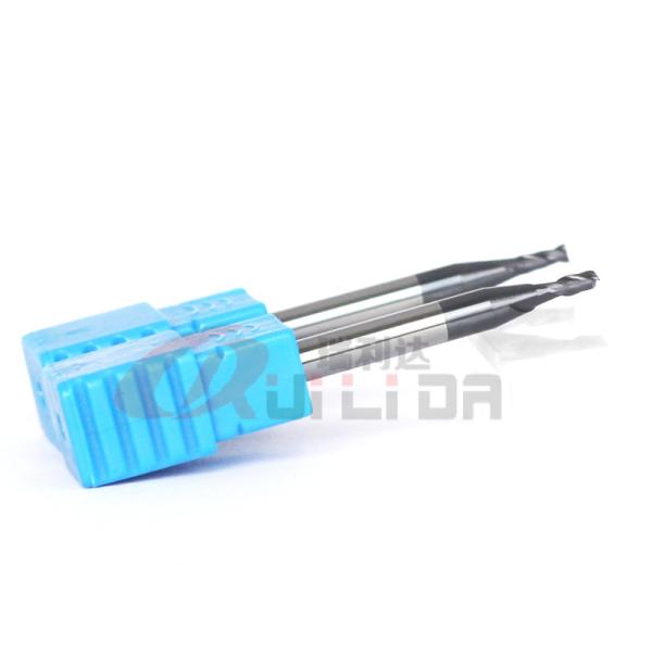 1/8" 1/16" 2mm Solid Carbide End Mill 2 Flute Side Milling Cutter General Purpose HRC50