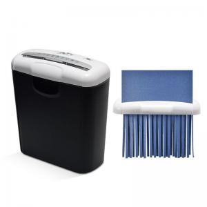 China Mini Household Strip-Cut Paper Shredder A4 6 Sheets Office Electric Silent Shredder wholesale
