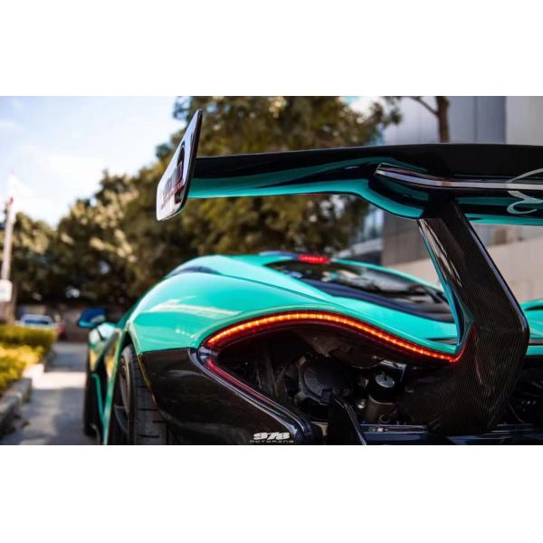 For McLaren P1 Body Kit P1 Upgraded GTR Style Front and Rear Bumper Spoilers Carbon Fiber Body Kit