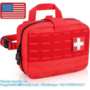 China Tactical Molle Medical Pouch Of Upgraded Size, First Aid Pouch Large Capacity IFAK Pouch Molle EMT Pouch Detachable on sale