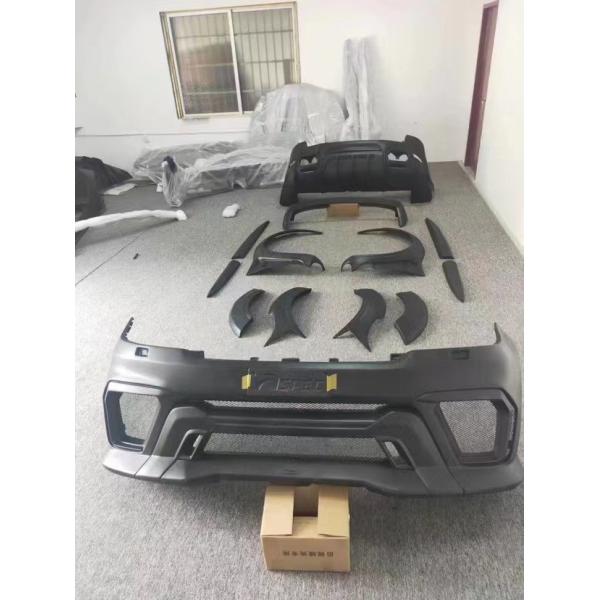 Runde ASPEC Style CF& FRP Wide Body Kit Front Bumper Rear Bumper Side Skirt Fender for Land Rover RANGE ROVE SPORT 2014-2017