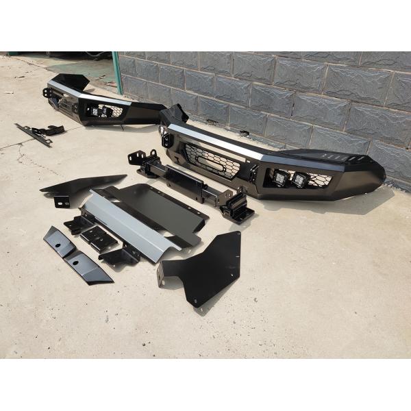 High- Powder Coating Steel Front Bumper for Toyota Hilux Winch Bull Bar Auto Parts