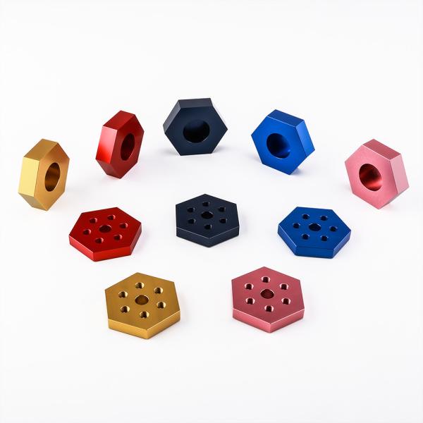 AL7075-T6 CNC Aluminum Parts Anodized CNC Machining Turning Milling Services