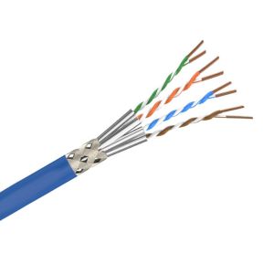 China Wholesale Bulk CAT8 SFTP 22AWG LSZH Cable For Data Centers And Industrial Networks wholesale