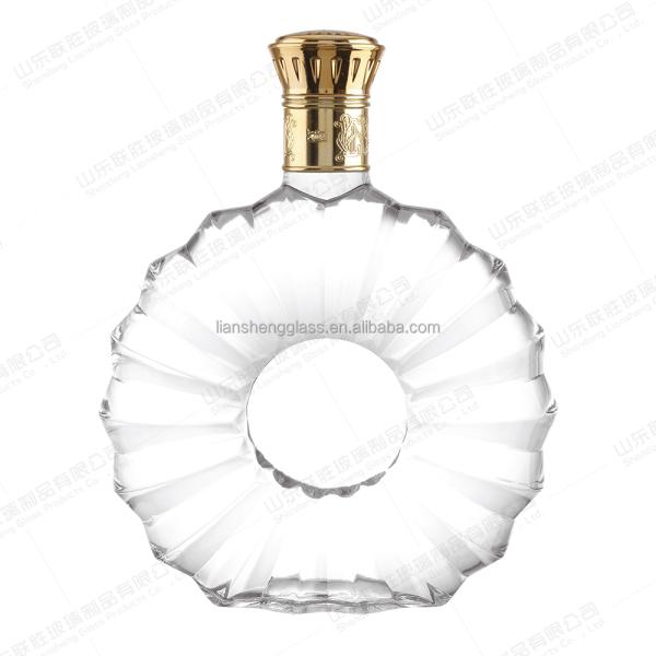 Extra Old Glass Bottles With Sealing Rubber Stopper For Whisky Liquor