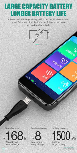 3.0IPS M9 Live Instant Voice Translator Offine Multilingual Wifi Hotspot Internet Mode