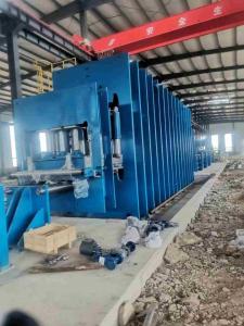 China 11KW 7.5KW Rubber Conveyor Belt Production Line Conveyor Belt Press Machine wholesale
