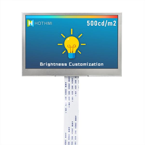 4.3 Inch IPS 800x480 Wide Temperature TFT Display Panel MIPI For Industrial Control