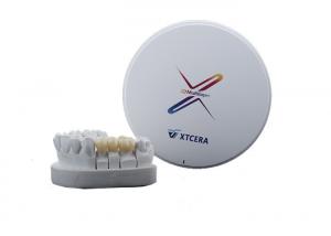 China CAD CAM 3D Multilayer Zirconia Dental Discs For Bridges Crowns wholesale