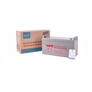 China NPPower 12V 100Ah Deep Cycle Battery Valve Regulated Lead Acid Gel VRLA Battery on sale