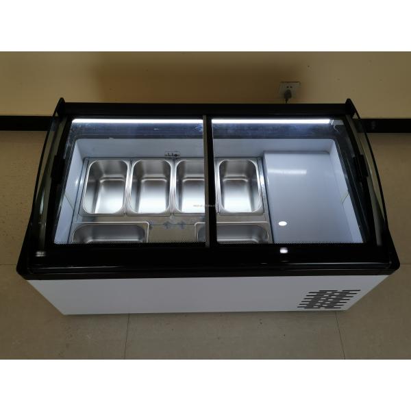 Factory Sale Customized Commercial Ice Cream Freezer Display Freezer Ice Cream Display Refrigeration Equipment