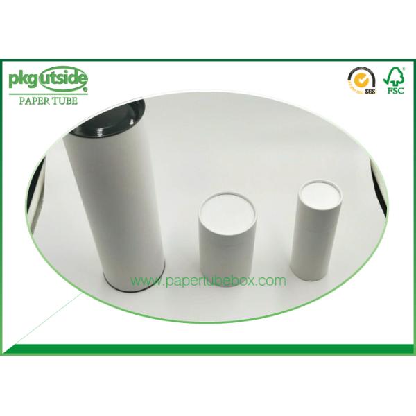 Custom Printed Cylindrical Paper Tube Box Packaging Stamping Logo 100% Recycled