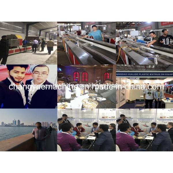 Plastic Pipe Extruder Machine / Twin Conical Screw Extruder / Initial Payment / 4 Cavity