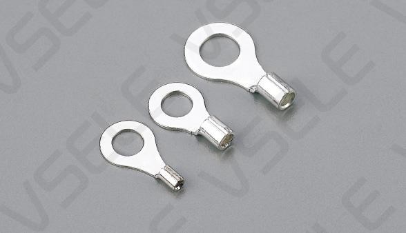 Naked Non Insulated Ring Cable Lugs Terminals Naked Connector Brass Terminals